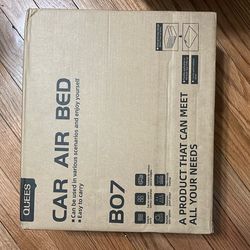 New car air bed head board style black