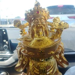  Caishen (Chinese God of Wealth) statue