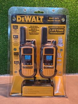 DEWALT DXFRS800 FRS Walkie Talkies 2 Watt Waterproof Rechargeable 2 Pack
