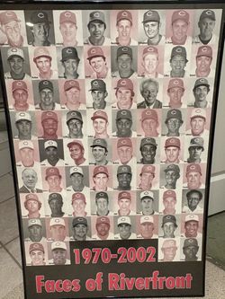 Reds Poster Framed 1(contact info removed) “Faces of Riverfront”