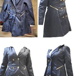 Thin Navy Blue Light Jacket