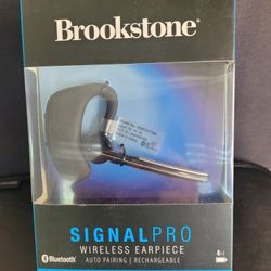 Brookstone Signal Pro Wireless Earpiece 