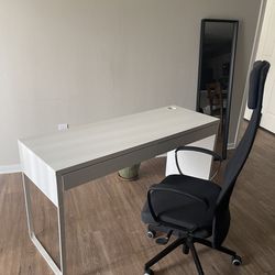 Office Chair + Desk