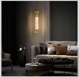 Crystal pendant light