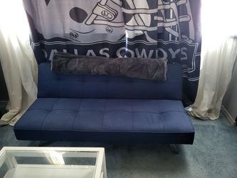 Blue Futons