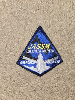 Lockheed Martin AGM-158 JASSM AIR FORCE NAVY AVIATION SKUNKWORKS PATCH - BRAND NEW