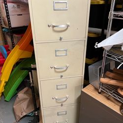 4 drawer file cabinet