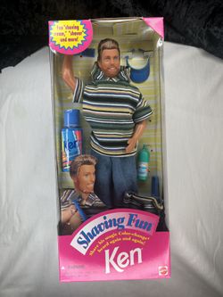Ken Barbie - 1994 Shaving Fun Ken With Accessories