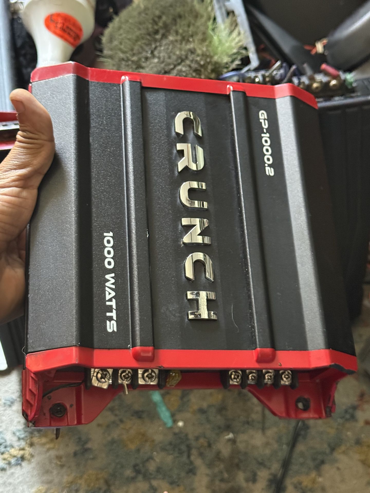 Crunch Bass Amplifier.