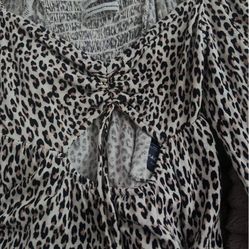 Urban Outfitters Cheetah Print Top *CASH ONLY*