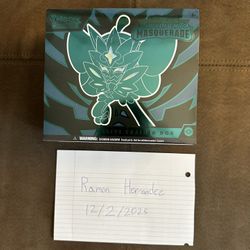 Pokemon Twilight Masquerade ETB