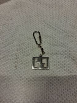 Vintage Gucci "Double G" Keychain