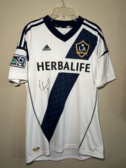 LA Galaxy Home Adidas 2013 Jersey (S) Signed by Giovani Dos Santos