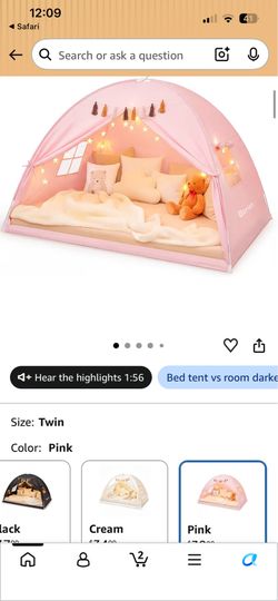 Two kids bed tents