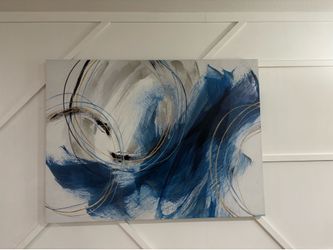 Large modern canvas art