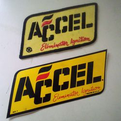Accel Ignitions Patch And Sticker