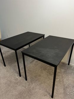2 Tables - IKEA SANDSBERG Black