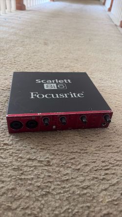 Focusrite Scarlett 8i6 USB Audio Interface – Used