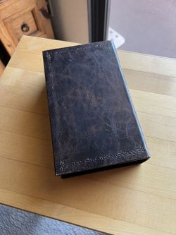 Leather Bound Book Box - Filigree antique Collection Collectible treasure collectible collectibles Pirate