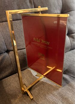 Solid Brass Picture Frame