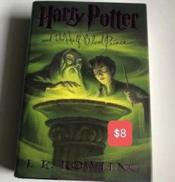 Harry Potter Half Blood Prince Hard Cover First Edition