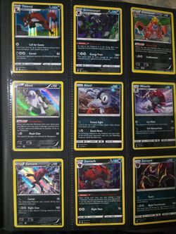 Pokemon Cards Holo Dark Type
