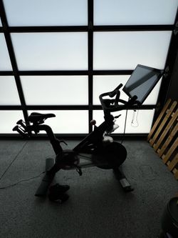 Peloton Bike + Weights + Shoes