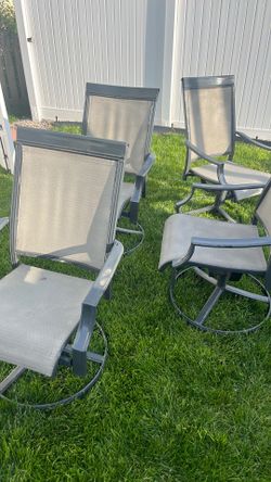 Patio chairs