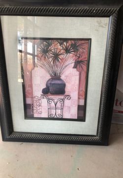 Big frame flower pot