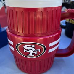 SAN FRANCISCO 49ERS 44oz COOLER MUG