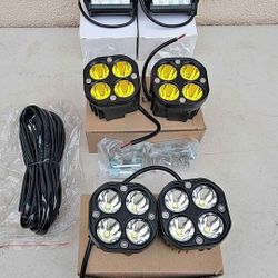 Led Light Pods Work Lights Luces Offroad 4x4 Todo Terreno Focos