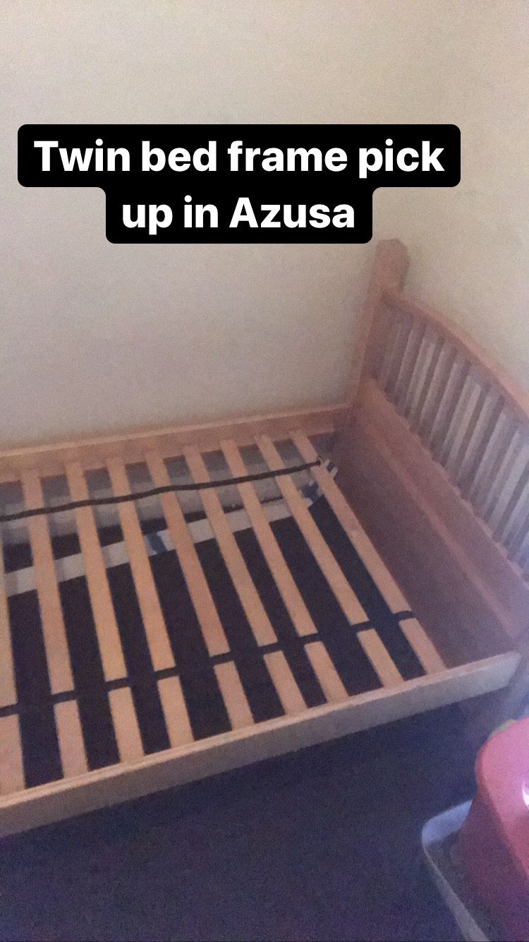 Twin Bed Frame pickup in Azusa