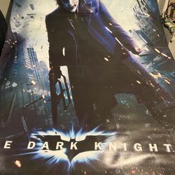 DK Heath Ledger Joker Poster 