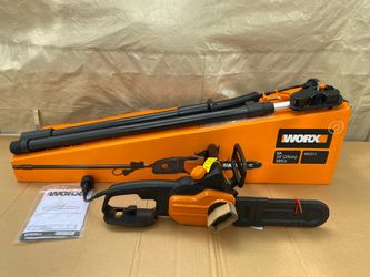 OBO New WORX 10" 2-In-1 Electric Chainsaw/Pole Saw 8 Amp Up to 10 ft.