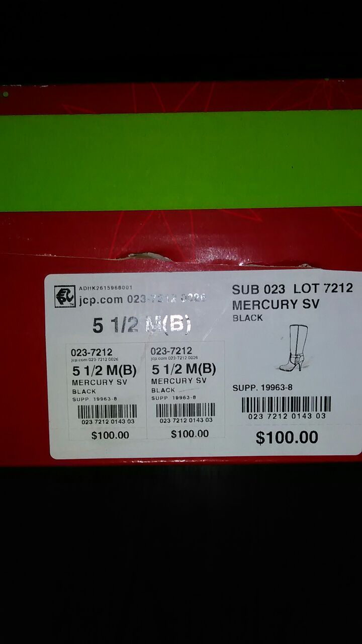 High heel boots  & Accessories