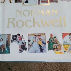 Huge Norman Rockwell Book
