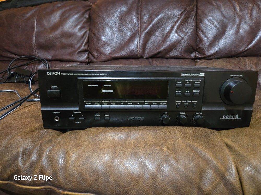 Denon AVR-600 AV Surround Receiver