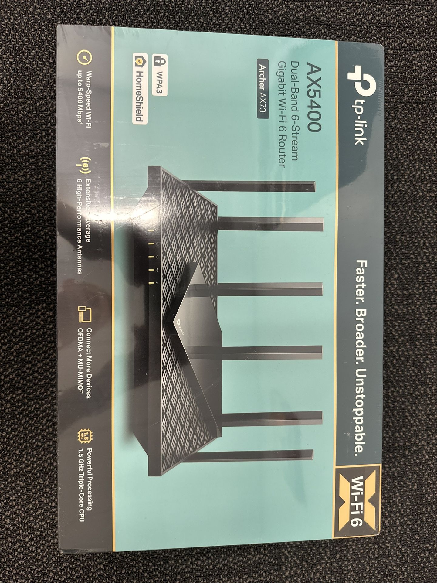 New, Unopened TP-Link AX 5400 Router