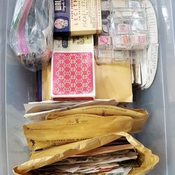 Large Lot Of Stamps And Misc Stamp Stuff