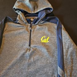 Colosseum California Bears Men’s Large 1/4 Zip Sweatshirt 