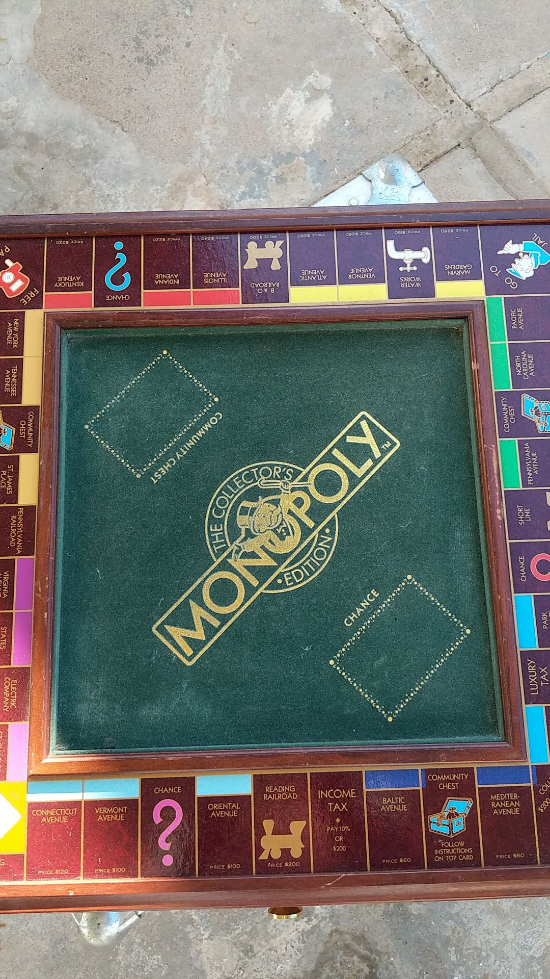 Franklin mint monopoly board game