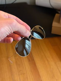 Ray Ban Polarized Aviator Sunglasses