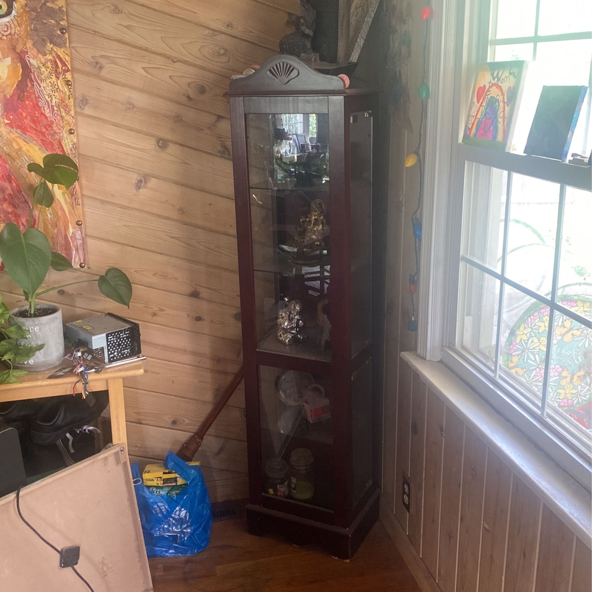 Glass Shelf Cabinet 