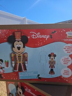 Disney 5 ft LED Minnie Mouse Nutcracker
