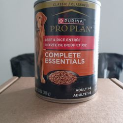Purina Pro Plan -Beef & Rice (Four Cans)