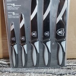 Raiders Kitchen Knives 5 Piece