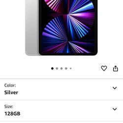 iPad Pro 11in (3nd Gen.) - 128GB - WiFi - Silver (Renewed Premium)