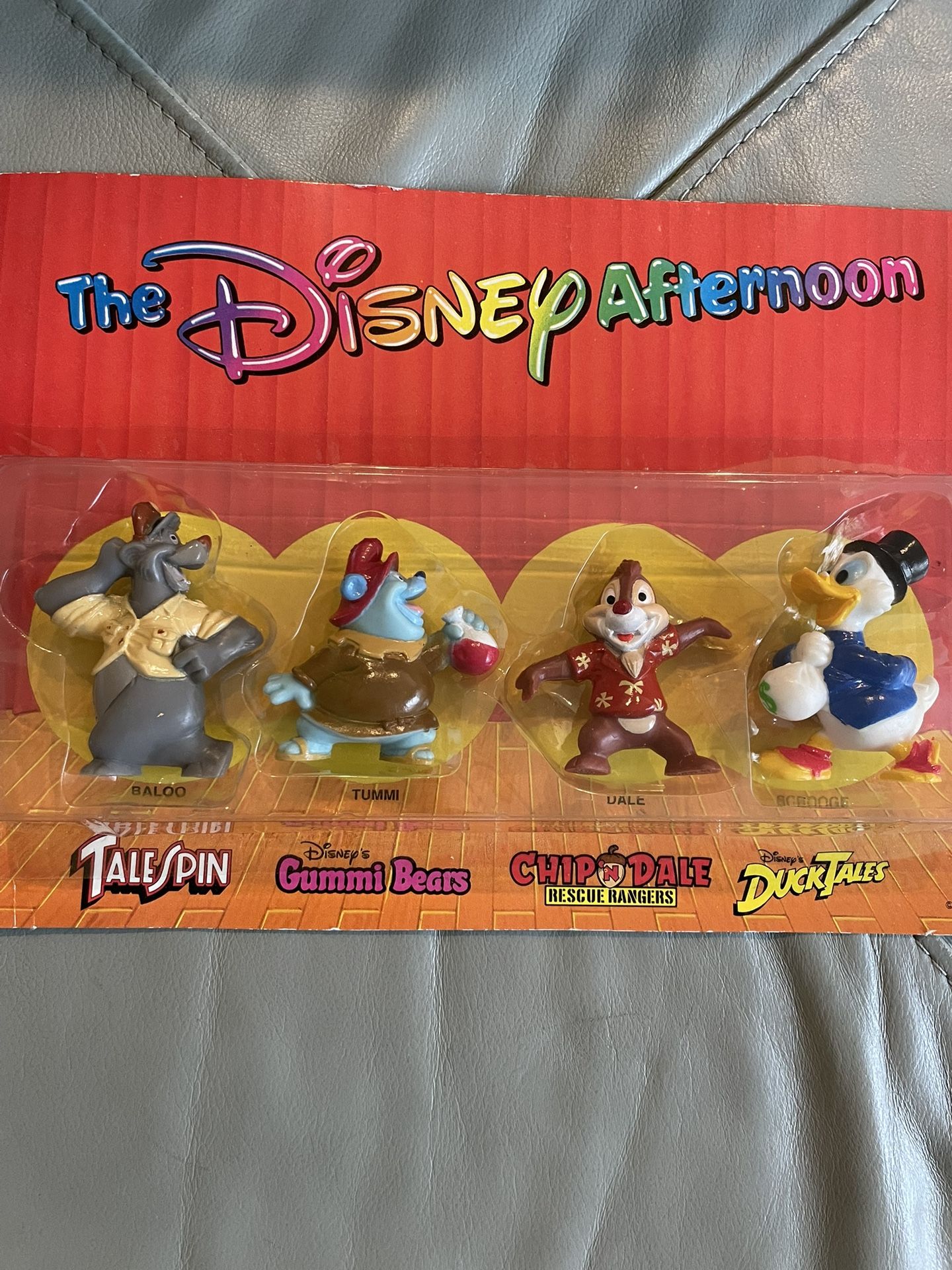 The Disney Afternoon Vintage Figure Set - Kellogg’s Cereal Set