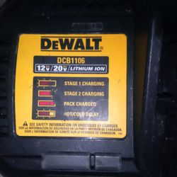DeWalt 12v/20v Lithium Ion Charger