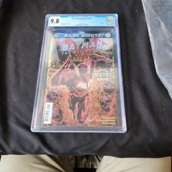Dark Knights METAL Batman The Red Death CGC 9.8 $120